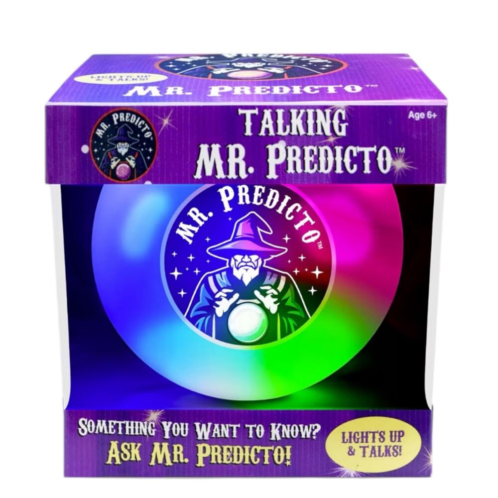 NWT Talking Mr. Predicto Fortune Teller Crystal Ball - 30 Possible Answers